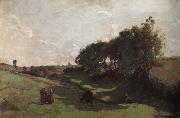 Corot Camille, The vaguada